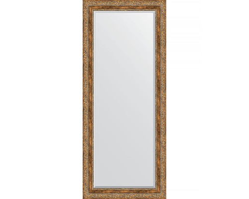 Зеркало Evoform Exclusive 155х65 BY 3566 с фацетом в багетной раме - Виньетка античная бронза 85 мм