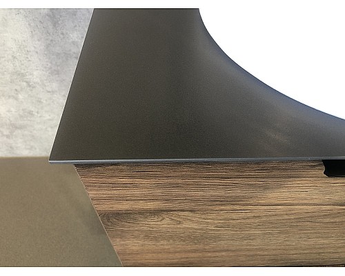 Тумба с раковиной Comforty Порто 120-1 00-00000828 подвесная Дуб темно-коричневый