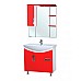 Зеркало со шкафом Bellezza Лагуна 75 R 4612112001033 с подсветкой R Красное Белое