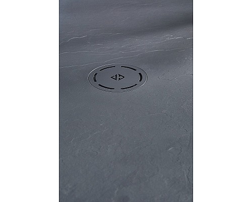 Душевой поддон из материала Neoroc Jacob Delafon Singulier 120x90 E67023-NAD Серый сланец