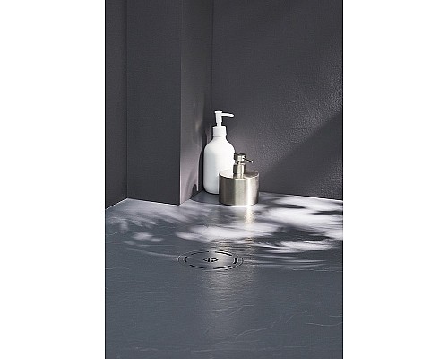 Душевой поддон из материала Neoroc Jacob Delafon Singulier 120x90 E67023-NAD Серый сланец