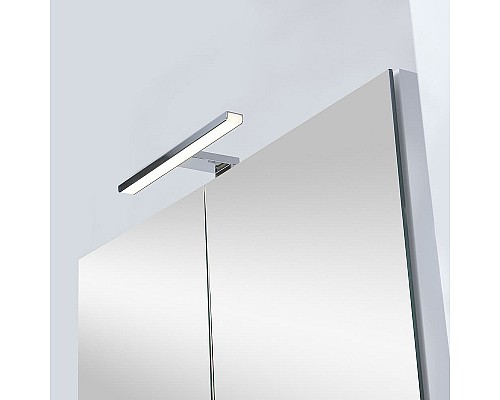 Зеркальный шкаф Orans BC-4023W 80 4023800w с подсветкой Белый глянец