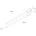 Полотенцедержатель Grampus Ocean GR-2002A двойной поворотный Хром