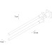 Полотенцедержатель Grampus Ocean GR-2002A двойной поворотный Хром