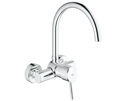 Смеситель Grohe однорычажный для мойки, настенный
