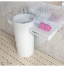 Раковина из искусственного камня NSBath NSF-1047G глянцевая