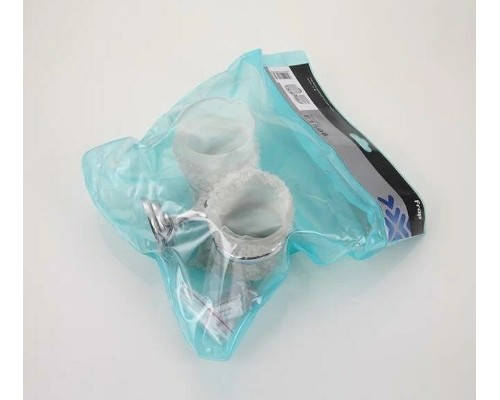 Стакан для зубных щеток Frap F15 F1508 двойной Хром