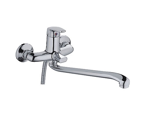 Смеситель для ванны Haiba HB2216 универсальный Хром