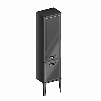 Пенал Kerama Marazzi POMPEI напольный\подвесной 150, черный глянцевый