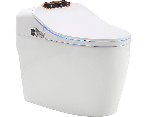 Унитаз биде Timo TE-731 подвесной Белый с Микролифтом