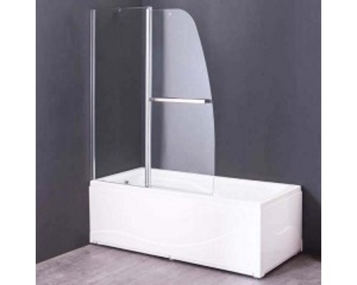 Шторка для ванны Grossman 140x120 алюминиевый профиль