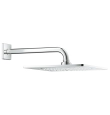 Верхний душ Grohe с душевым кронштейном 286 мм