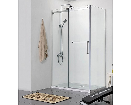 Душевой уголок Azario Vancouver 120х100 AZ-NKF1131L 1000 Серебро