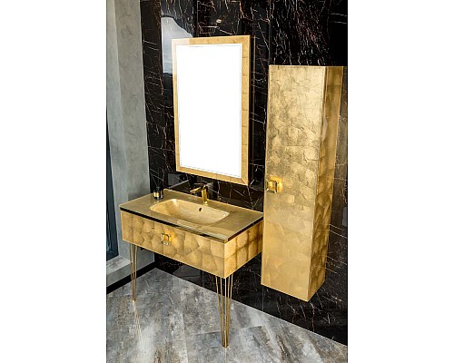 Столешница стекло 80см моноблок Поталь