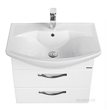 Тумба под раковину Ария 65 М белый Aquaton 1A123301AA010