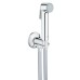Душевой набор Grohe с гигиеническим душем и угловым нажимным запорным вентилем 26358000 1000мм