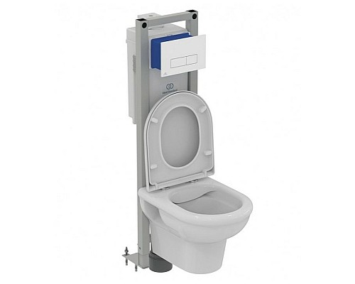 Унитаз Ideal Standard Exacto Rimless R002601 подвесной с сиденьем Микролифт