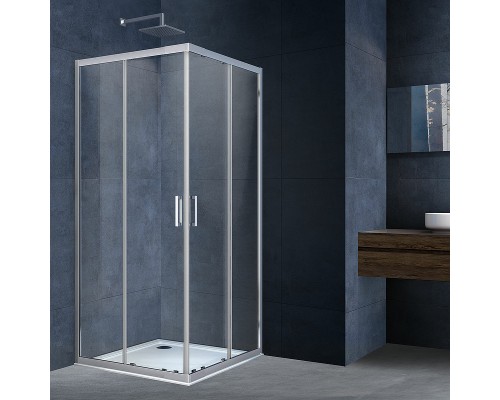 Душевой уголок Vincea Rapid 100x100 Хром, арт