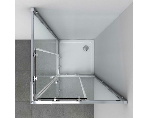 Душевой уголок Vincea Rapid 100x100 Хром, арт