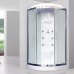 Душевая кабина Royal Bath НК 100x100 с гидромассажем стекло матовое