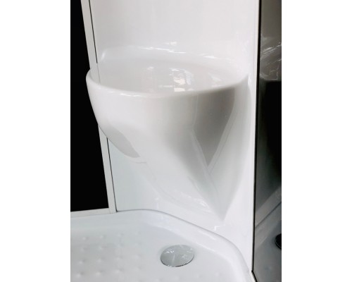 Душевая кабина Royal Bath НК 100x100 с гидромассажем стекло матовое