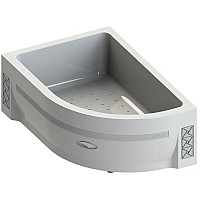 Акриловый поддон для душа Radomir 120x80x45 L 1-11-0-1-0-009 Белый