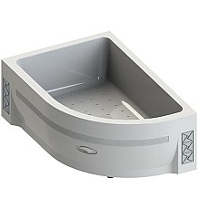 Акриловый поддон для душа Radomir 120x80x45 L 1-11-0-1-0-009 Белый