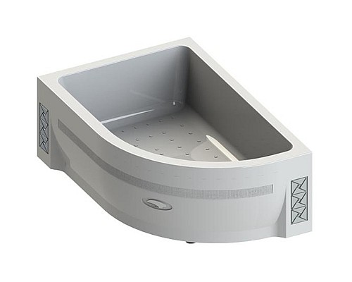 Акриловый поддон для душа Radomir 120x80x45 L 1-11-0-1-0-009 Белый