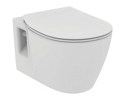 Комплект унитаза с инсталляцией Ideal Standard Connect PR211601 с сиденьем Микролифт и клавишей смыва