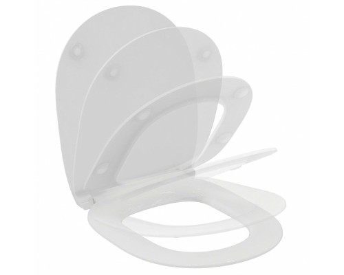 Комплект унитаза с инсталляцией Ideal Standard Connect PR211601 с сиденьем Микролифт и клавишей смыва