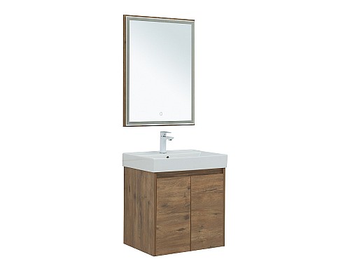 Комплект мебели для ванной Aquanet Nova Lite 60 302534 подвесной Дуб рустикальный