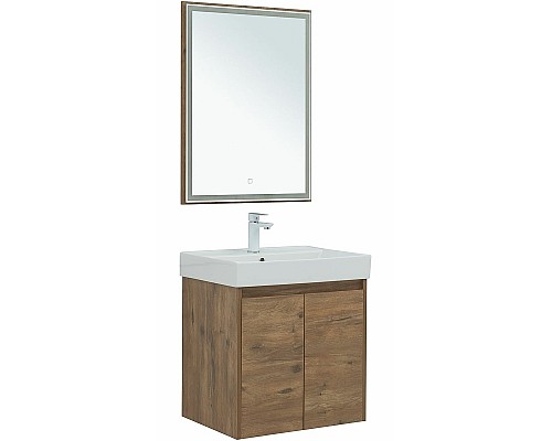 Комплект мебели для ванной Aquanet Nova Lite 60 302534 подвесной Дуб рустикальный