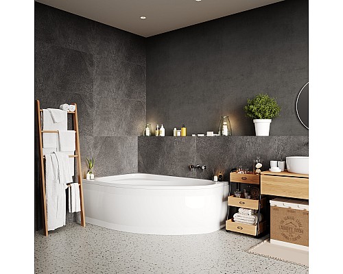 Акриловая ванна VAGNERPLAST HAPI 170 Left VPBA170HAP3LX-04