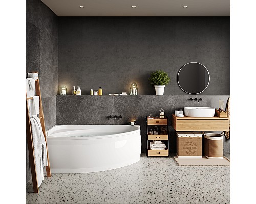 Акриловая ванна VAGNERPLAST HAPI 170 Left VPBA170HAP3LX-04