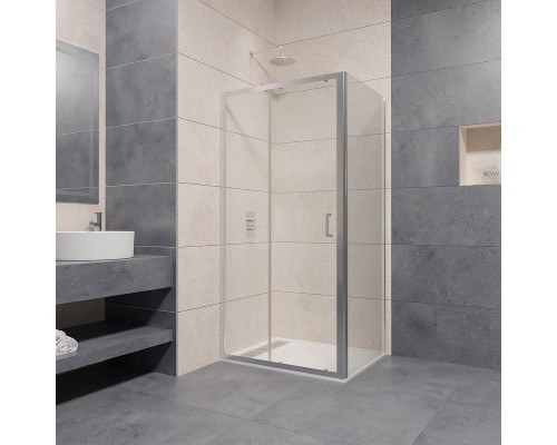Душевой уголок RGW Passage PA-74 140x120 410874142-11 профиль Хром стекло прозрачное