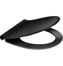 Сиденье для унитаза Berges Real slim SO Black 010403 Черное с Микролифтом