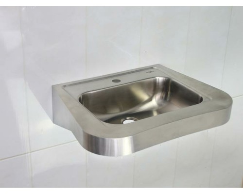 Раковина Nofer 62 13024.2.S Матовая нержавеющая сталь