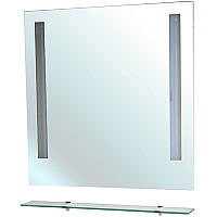 Зеркало Bellezza Ника 100 с подсветкой с полкой