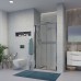 Душевая дверь Niagara Nova 130 профиль Хром стекло прозрачное