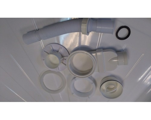 Сифон для душевого поддона Cerutti SPA 6055 Серый