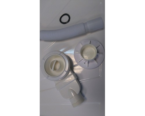 Сифон для душевого поддона Cerutti SPA 6055 Серый