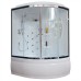 Душевой бокс Royal Bath ALP 150x100 с гидромассажем задние стенки Белые
