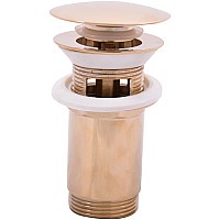 Донный клапан Rav Slezak MD0484Z click-clack Золото