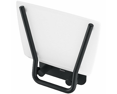 Сиденье для душа Ravak Ovo B II Clear/Black B8F0000059 Прозрачное Черное