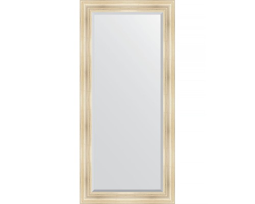 Зеркало Evoform Exclusive 169х79 BY 3601 с фацетом в багетной раме - Травленое серебро 99 мм