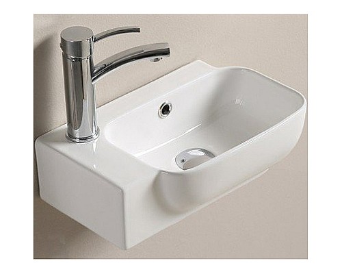 Раковина CeramaLux 40 78580R Белая глянцевая