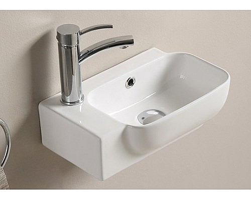 Раковина CeramaLux 40 78580R Белая глянцевая