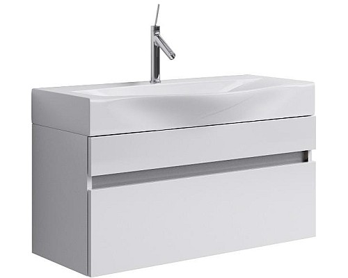 Бергамо Тумба под умывальник подвесная Ber0108W AQWELLA 5 Stars