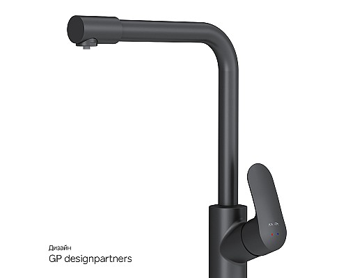 Смеситель для кухни AM.PM Like F8005722 Черный