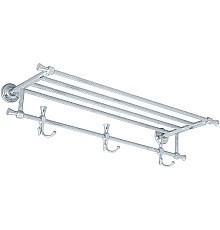 Полка для полотенец Migliore Fortuna 27712 Хром